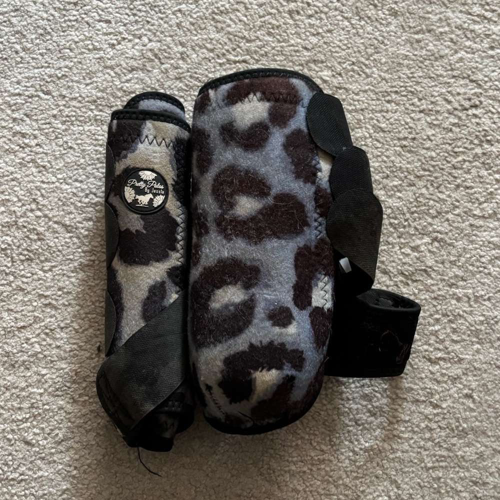 Blue Cheetah Sports Boots-Medium